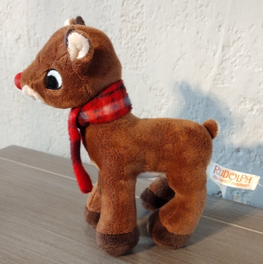 Rudolph the Red-Nosed Reindeer Plush 6"